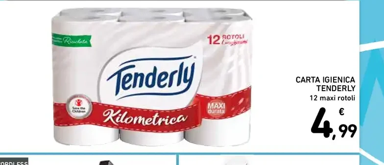 Carta igienica Tenderly Kilometrica