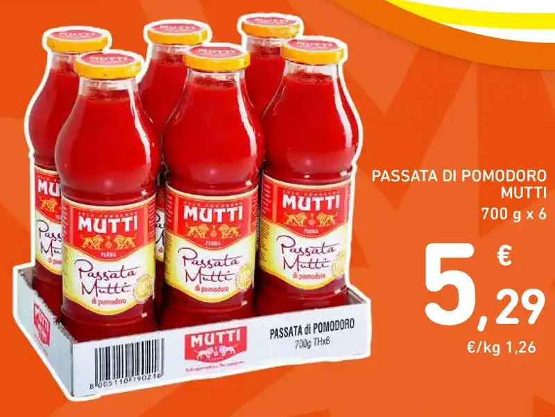 Passata di pomodoro Mutti