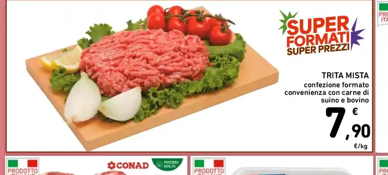 Trita mista suino e bovino