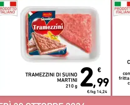 Tramezzini di suino Martini