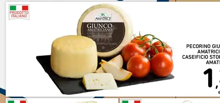 Pecorino Giunco Amatriciano caseificio storico Amatrice