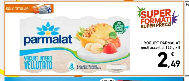 Yogurt Parmalat