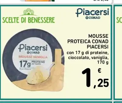 Mousse proteica Conad Piacersi