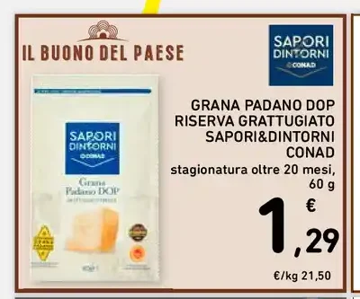 Grana Padano DOP grattugiato