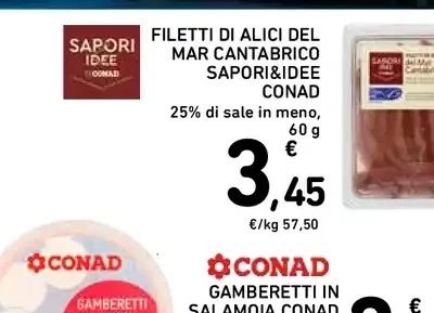 Filetti di alici del Mar Cantabrico