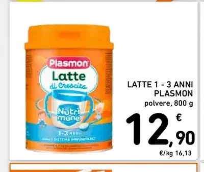 Latte 1-3 anni Plasmon