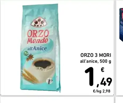 Orzo 3 Mori all'anice