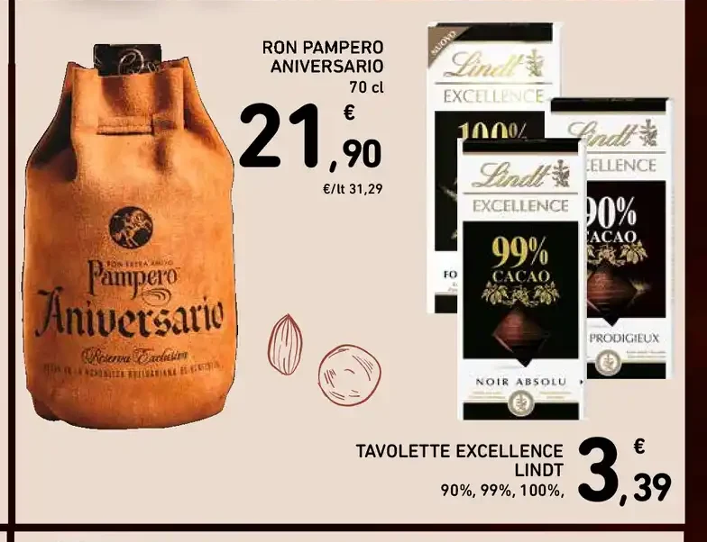 Tavolette Excellence Lindt