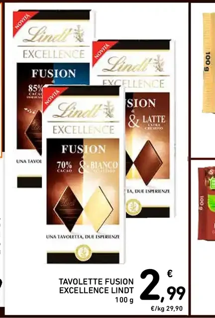 Tavoletta Fusion Excellence Lindt