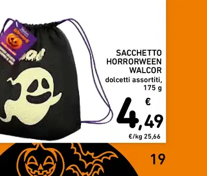 Sacchetto Horrorween Walcor