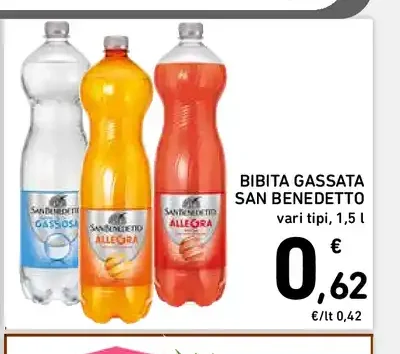 Bibita gassata San Benedetto