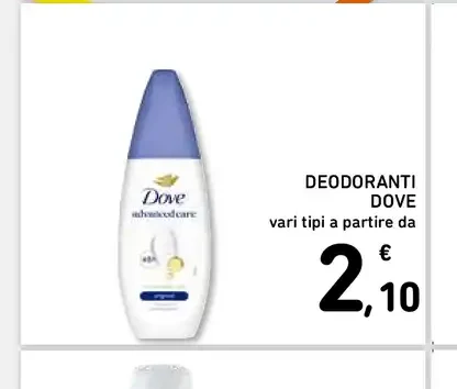 Deodoranti Dove