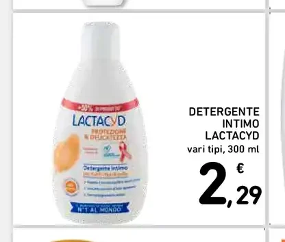 Detergente intimo Lactacyd