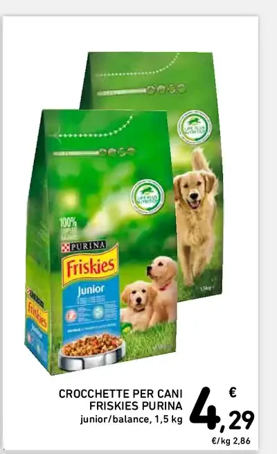 Crocchette per cani Friskies Purina