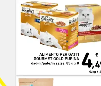 Alimento per gatti Gourmet Gold Purina