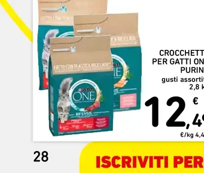 Crocchette per gatti One Purina