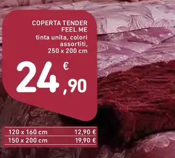 Coperta tender Feel Me