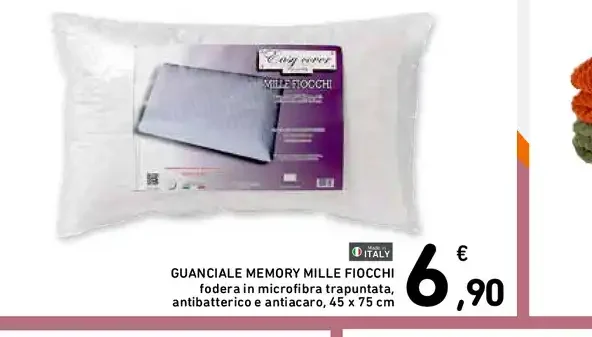 Guanciale memory mille fiocchi
