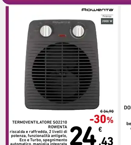 Termoventilatore Rowenta