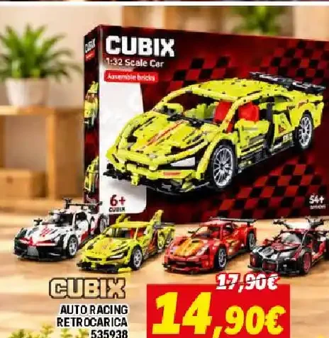 Auto da corsa Cubix