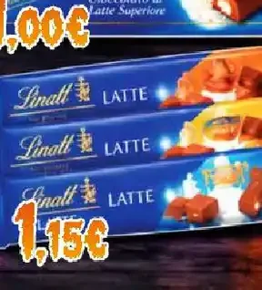 Cioccolato al latte Lindt