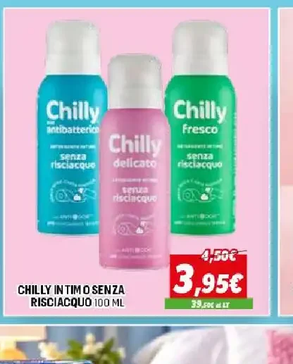 Detergente intimo Chilly antibatterico