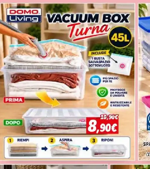 Vacuum box Turna