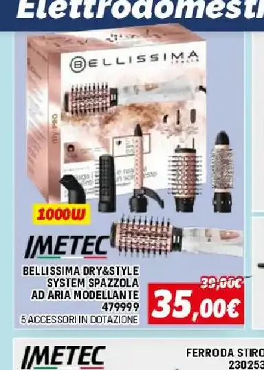 Sistema spazzola aria Bellissima