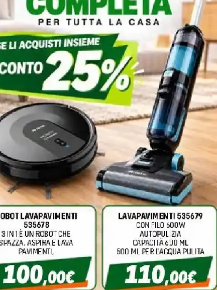 Robot lavapavimenti