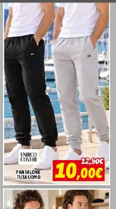 pantalone tuta uomo