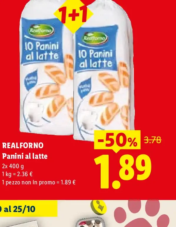 Panini al latte