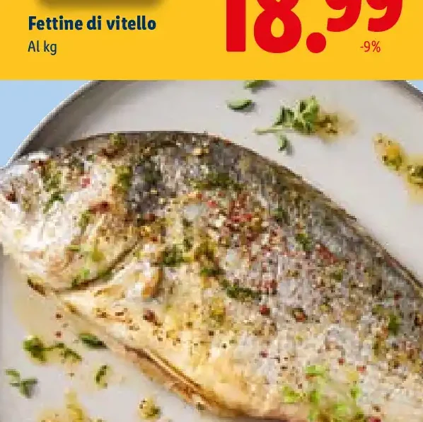 Fettine di vitello