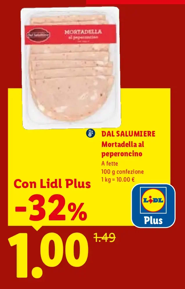 Mortadella al peperoncino