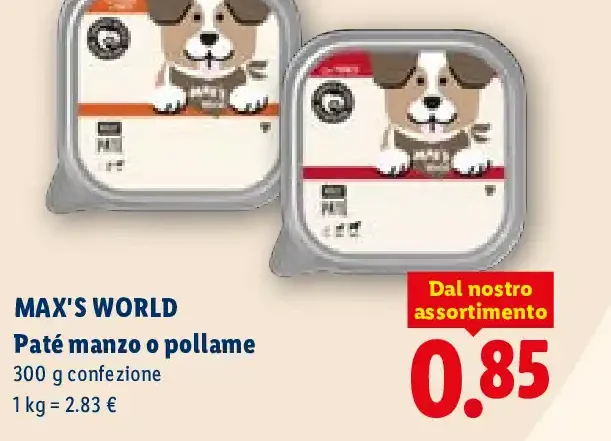Paté manzo o pollame