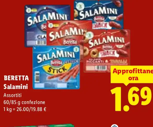 Salamini assortiti