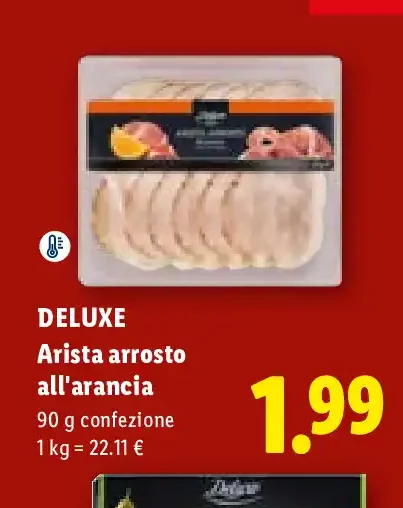 Arista arrosto all'arancia