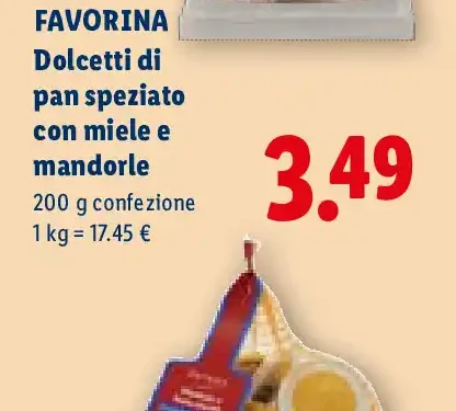 Dolcetti di pan speziato con miele e mandorle