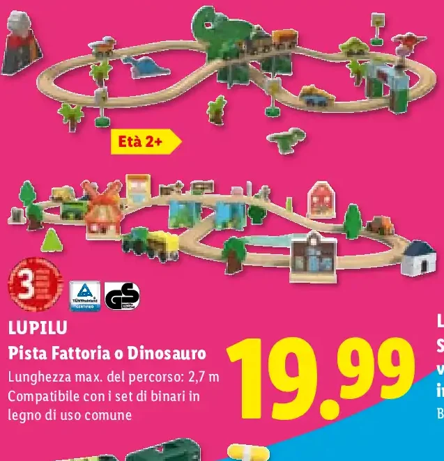 Pista Fattoria o Dinosauro