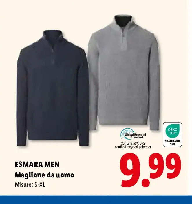 Maglione da uomo