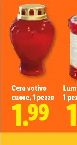 Cero votivo cuore
