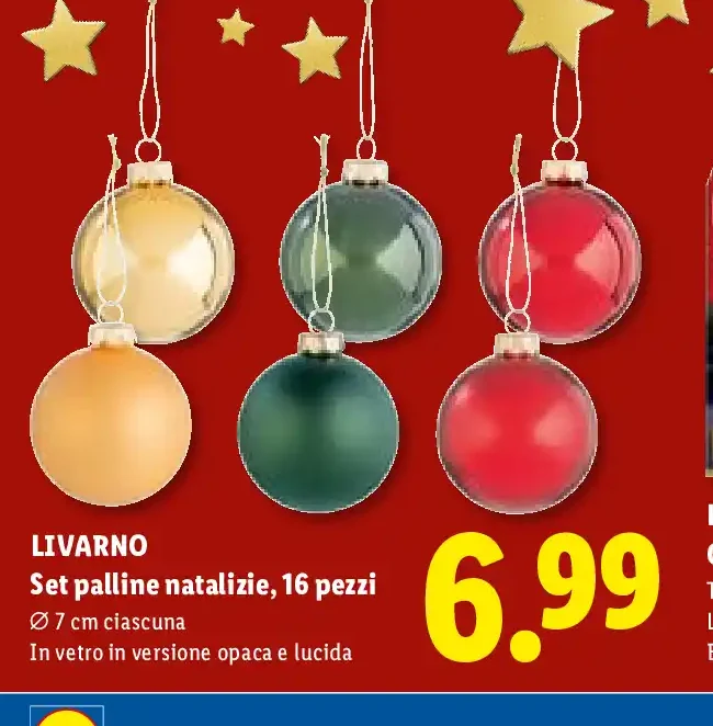 Set palline natalizie