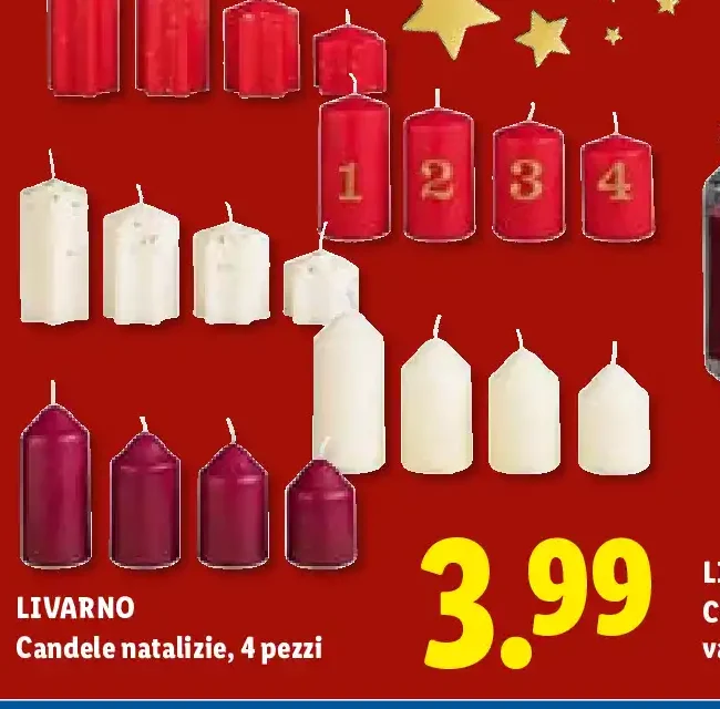 Candele natalizie