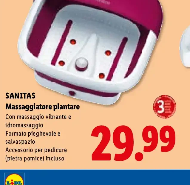 Massaggiatore plantare