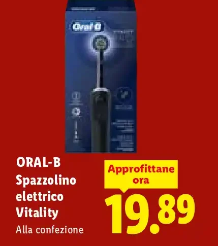 Spazzolino elettrico Vitality