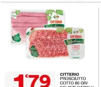 Prosciutto cotto/salame Napoli