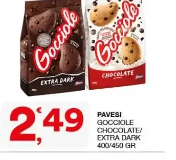 Gocciole chocolate/extra dark