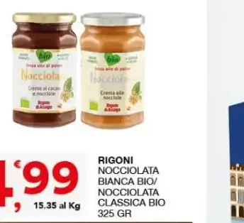 Nocciolata bianca/classica bio