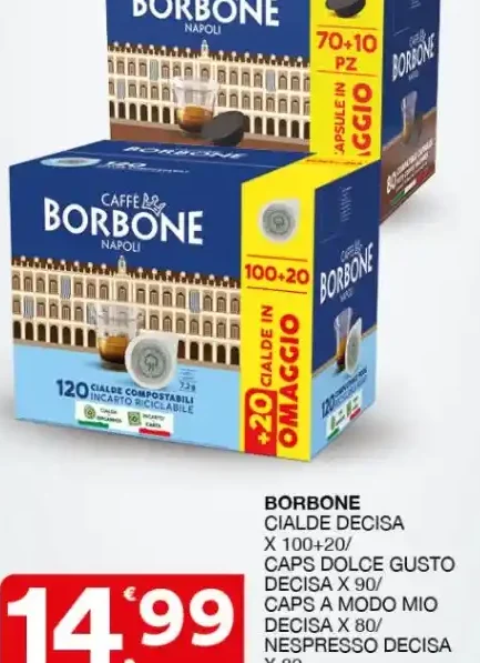 Cialde/capsule caffè