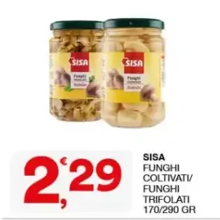 Funghi coltivati e funghi trifolati