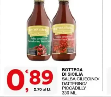 Salsa ciliegino/datterino/piccadilly